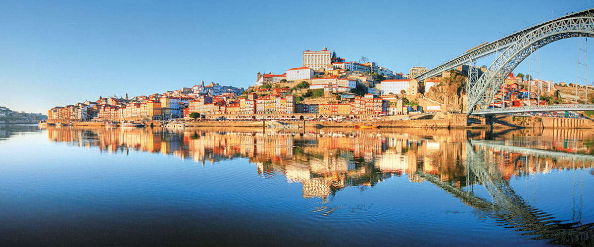 The historic buildings of Oporto
